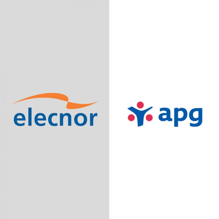 logos elecnor y apg